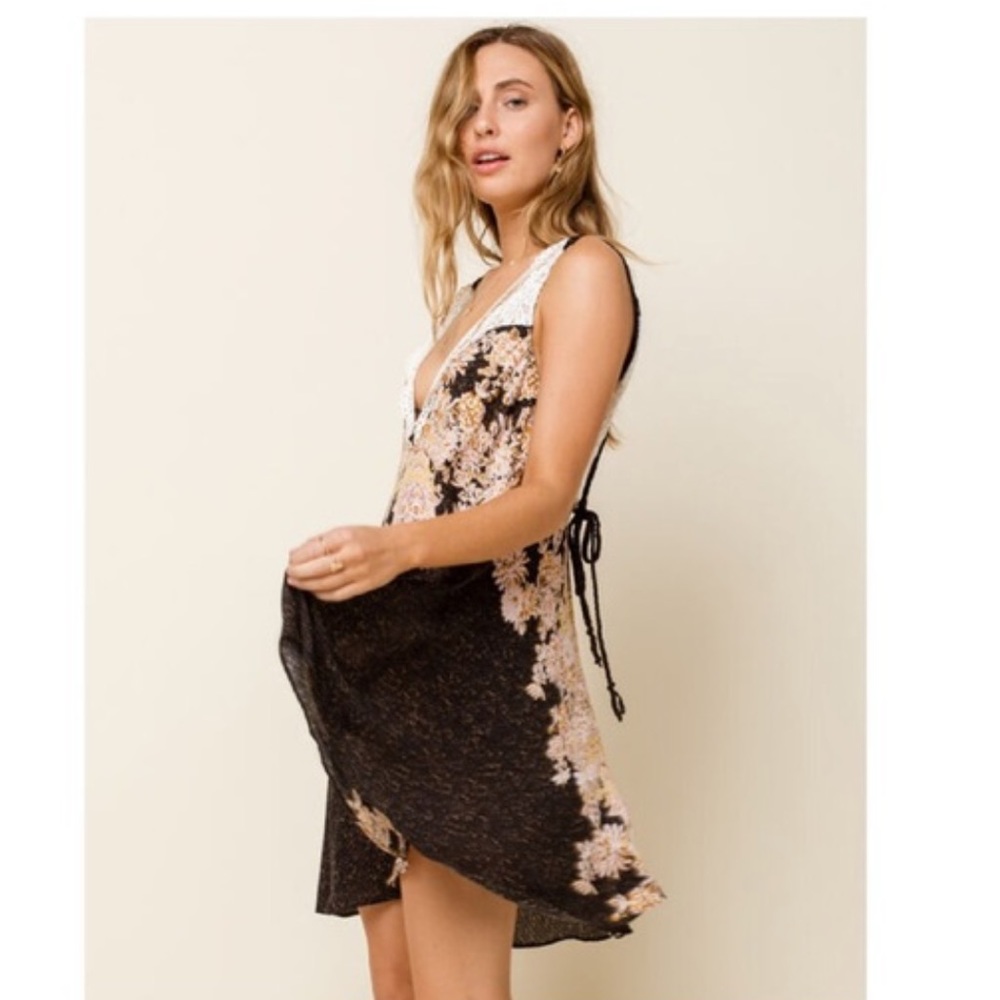 Free People Morning Sun Lace Slip Dress - Picture 7 of 9